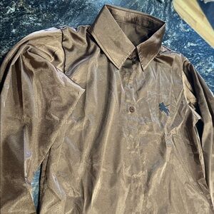 Men's Brown Dress Shirt